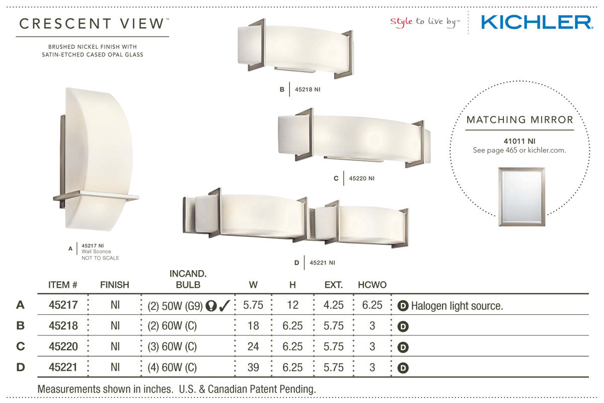 kichler 45218ni