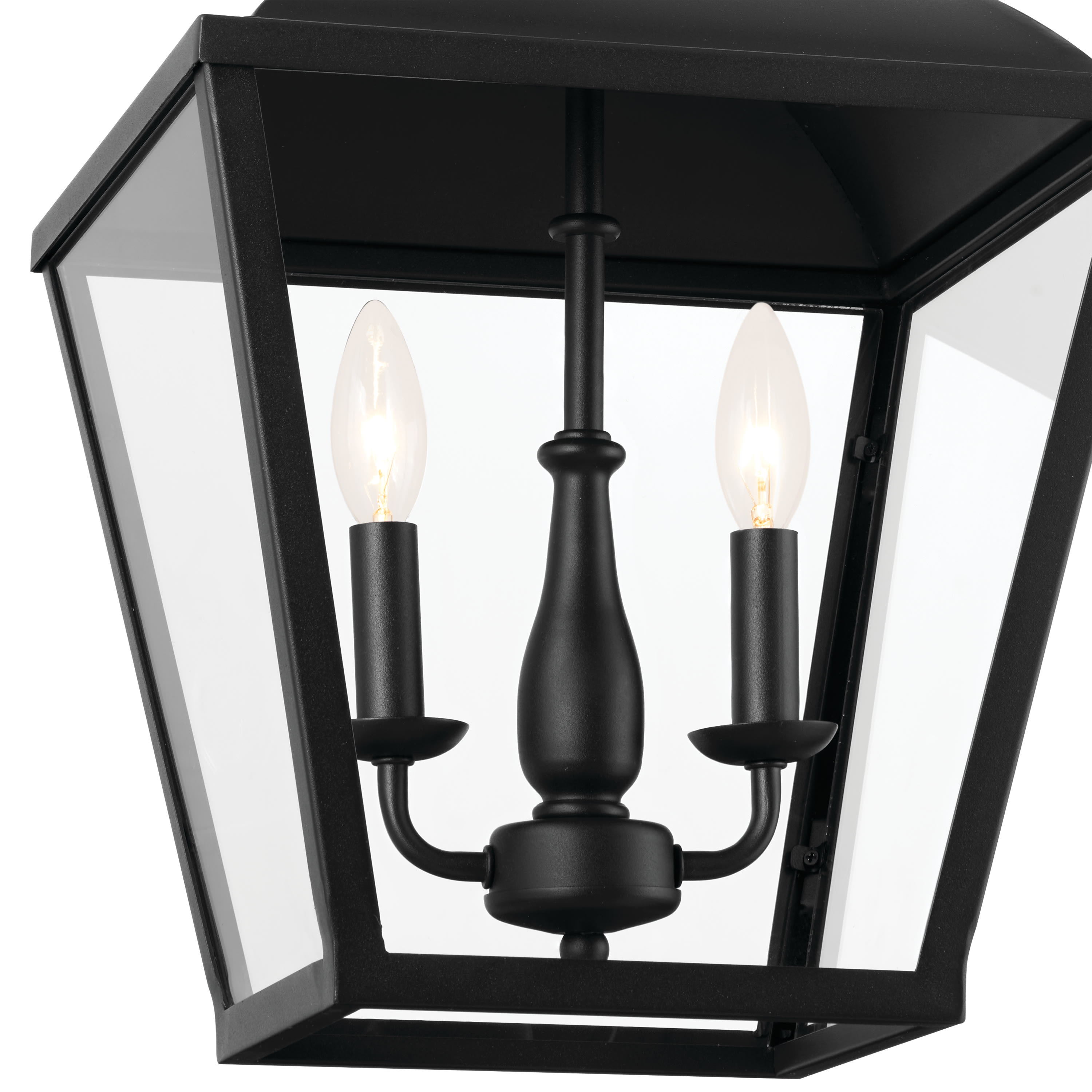 Kichler 52474BKT Textured Black Dame 2 Light 13