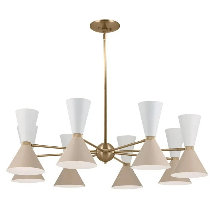 Kichler 52567CPZBK Champagne Bronze / Black Phix 16 Light 49 Kichler 52567CPZBK Champagne Bronze / Black Phix 16 Light 49