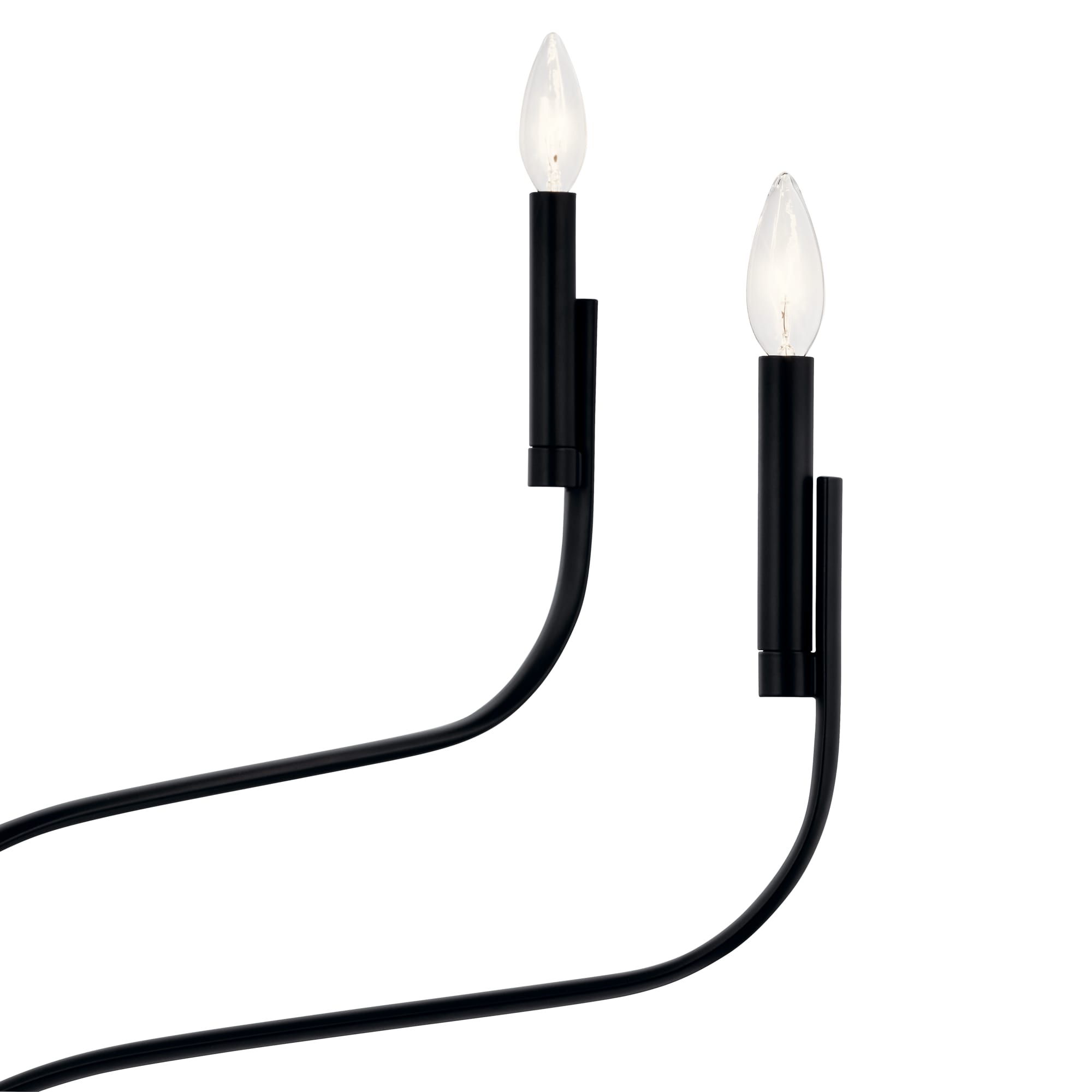 Kichler 52673BK Black Livadia 6 Light 37