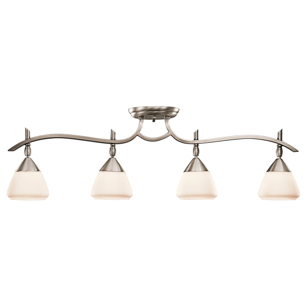 Kichler 7703ap Antique Pewter Olympia 4 Light Semi Flush Indoor