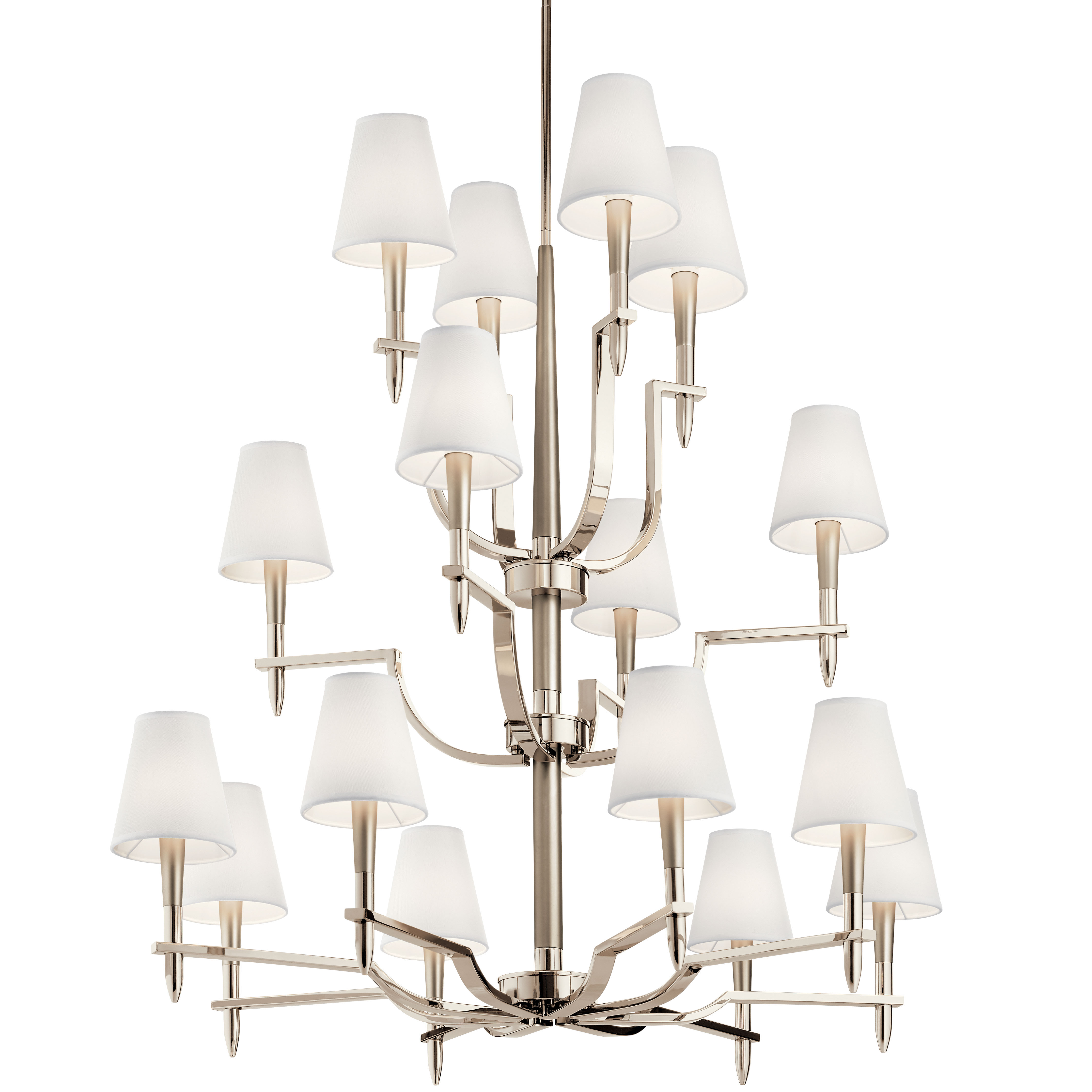 Kichler 44312PN Polished Nickel Kinsey 16 Light 42