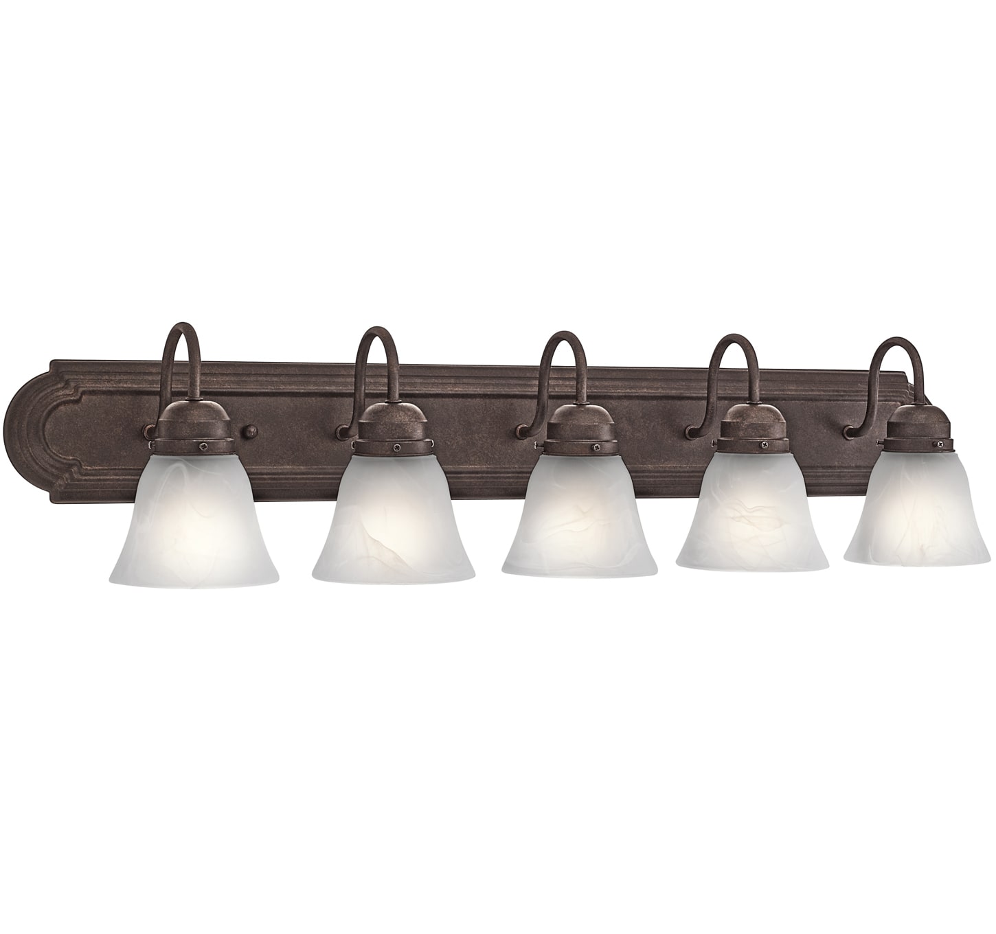 Kichler Bathroom Fixtures Indoor Lighting 5339 5 Light 36 Wide Vanity Bathroom Fixture