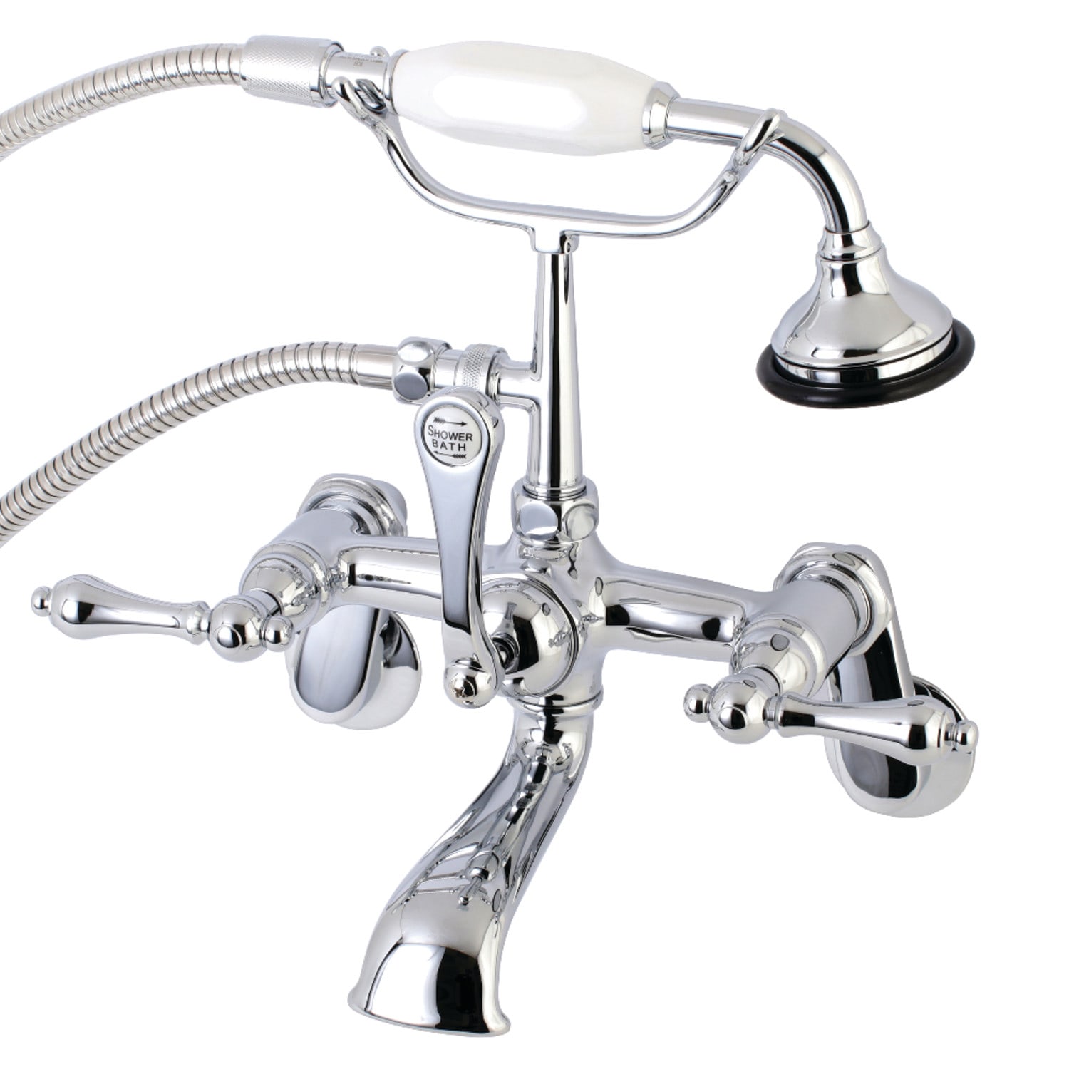 Kingston Brass Ae52t1 Polished Chrome Vintage Wall Mounted