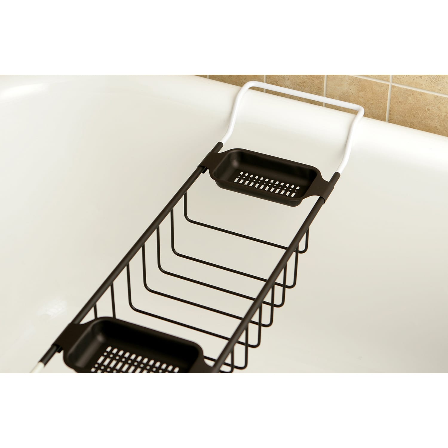 Kingston Brass Vintage CC2158 Bathtub Caddy Tray, Brushed Nickel