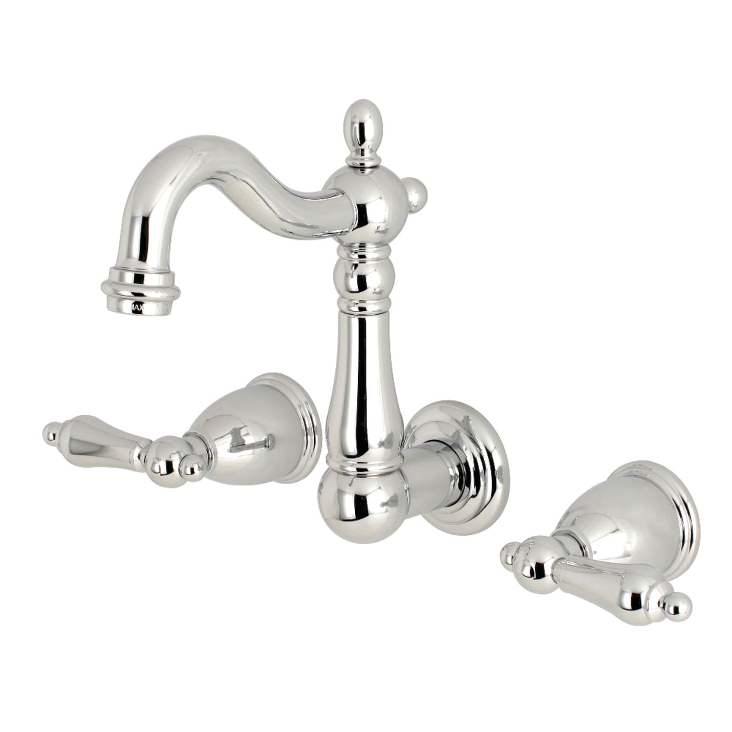 Kingston Brass Ks1222al Polished Heritage 1 2 Gpm Wall