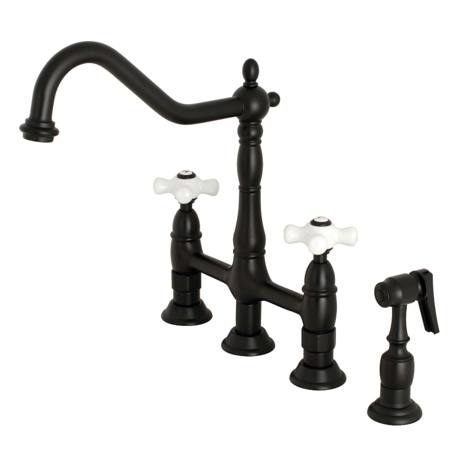 Kingston Br Ks1271pxbs Polished Chrome Heritage 1 8 Gpm Double Kingston Br Ks1271pxbs Polished