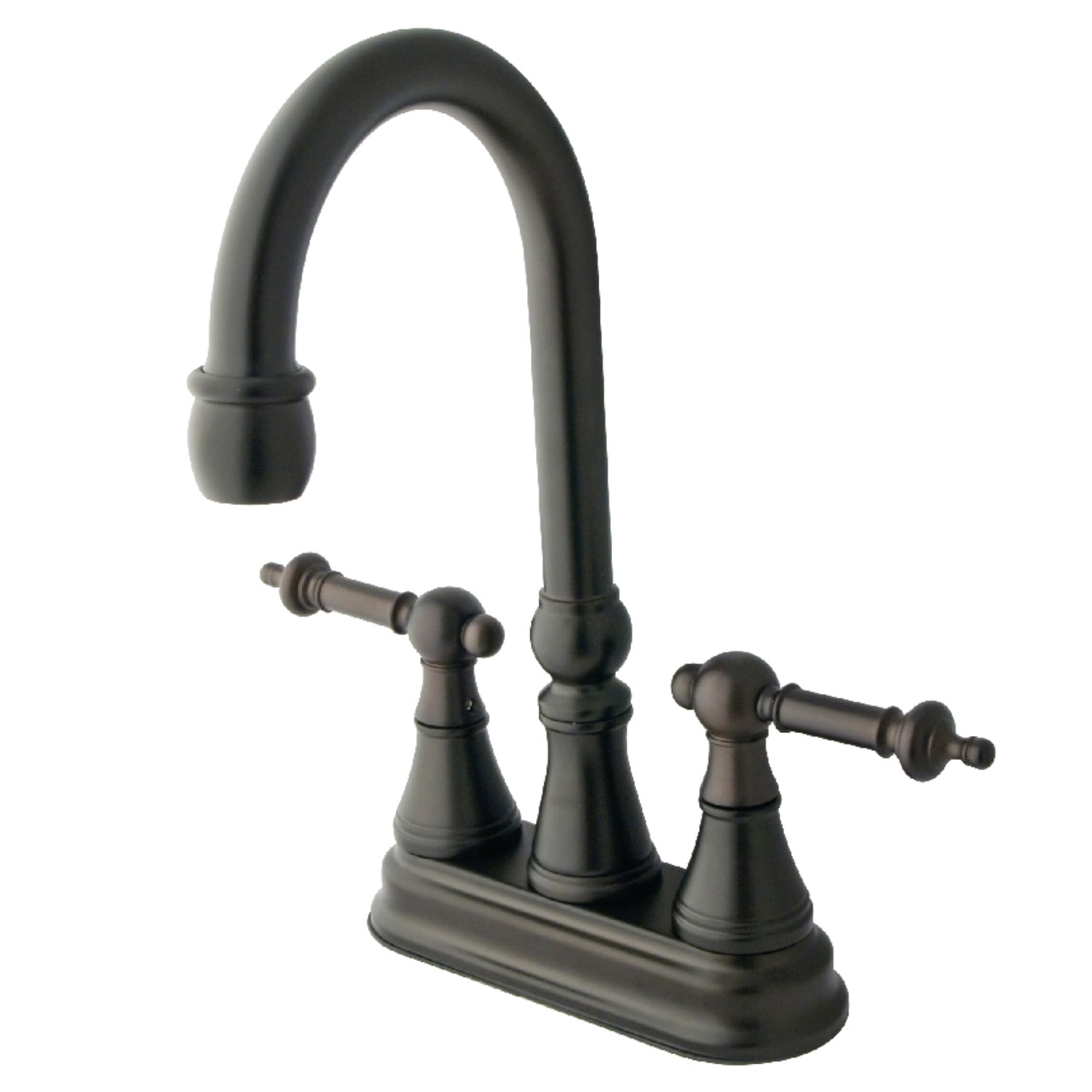 Kingston Brass Ks2491tl Polished Chrome Tuscany Deck Mounted