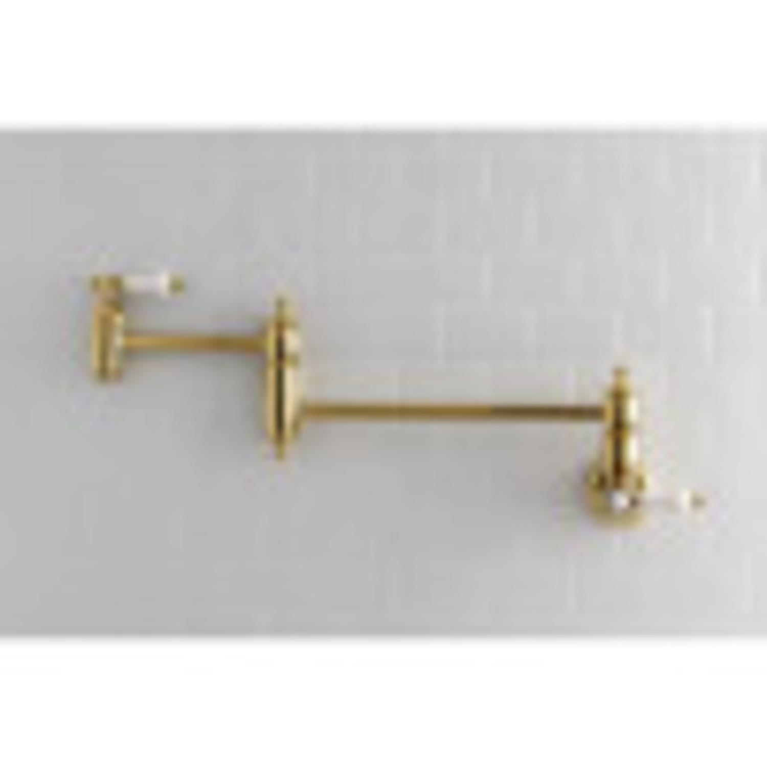 Kingston Brass KS310BPLAC Bel-Air Pot Filler, 20 X 2.63 X 8, Antique Copper