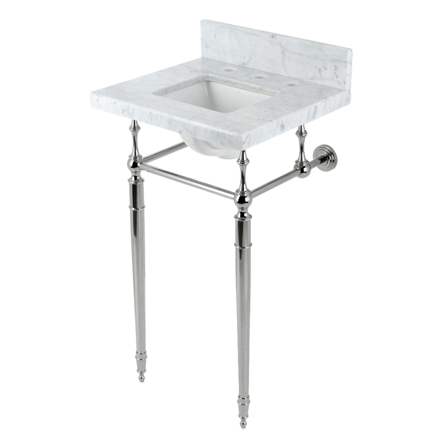 KINGSTON Brass Dreyfuss KVPB36M86ST 36-Inch Carrara Marble Vanity Top