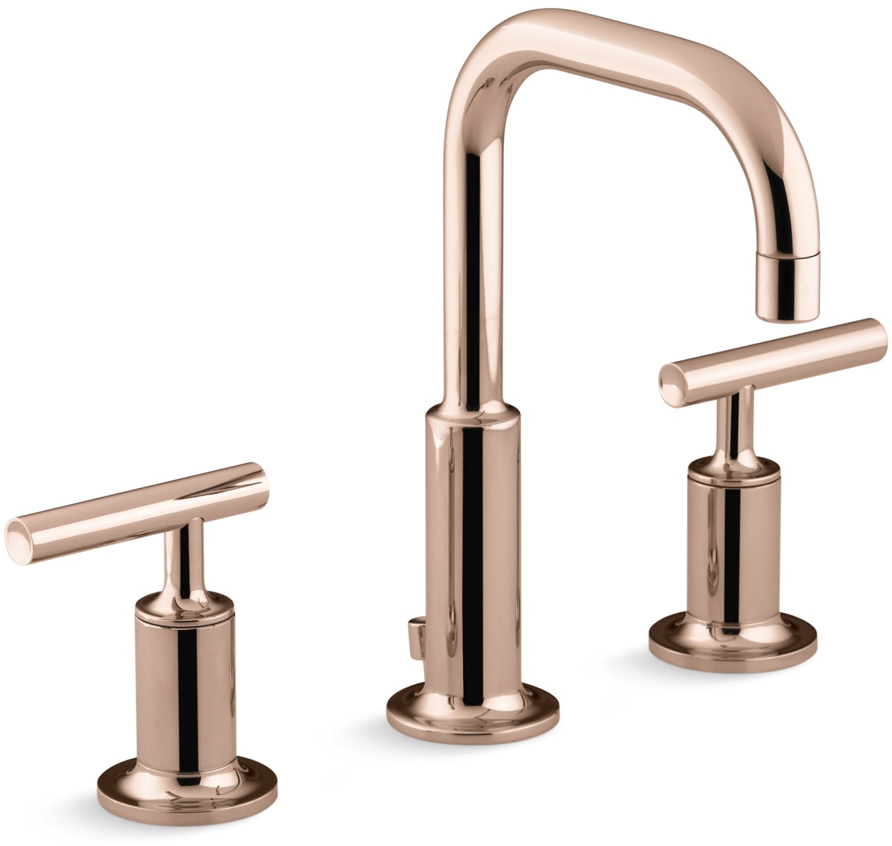 ファクトリーアウトレット KOHLER K-14406-4-RGD Purist Bathroom Gold sink faucet, Vibrant  Rose 浄水器、整水器