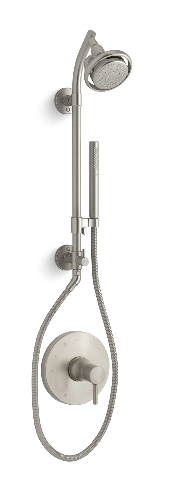 Kohler Flipside Shift Hydrorail Shower System Cp Polished Chrome Kohler Flipside Shift Hydrorail Shower System Cp Polished Chrome Package With Multi Function Head