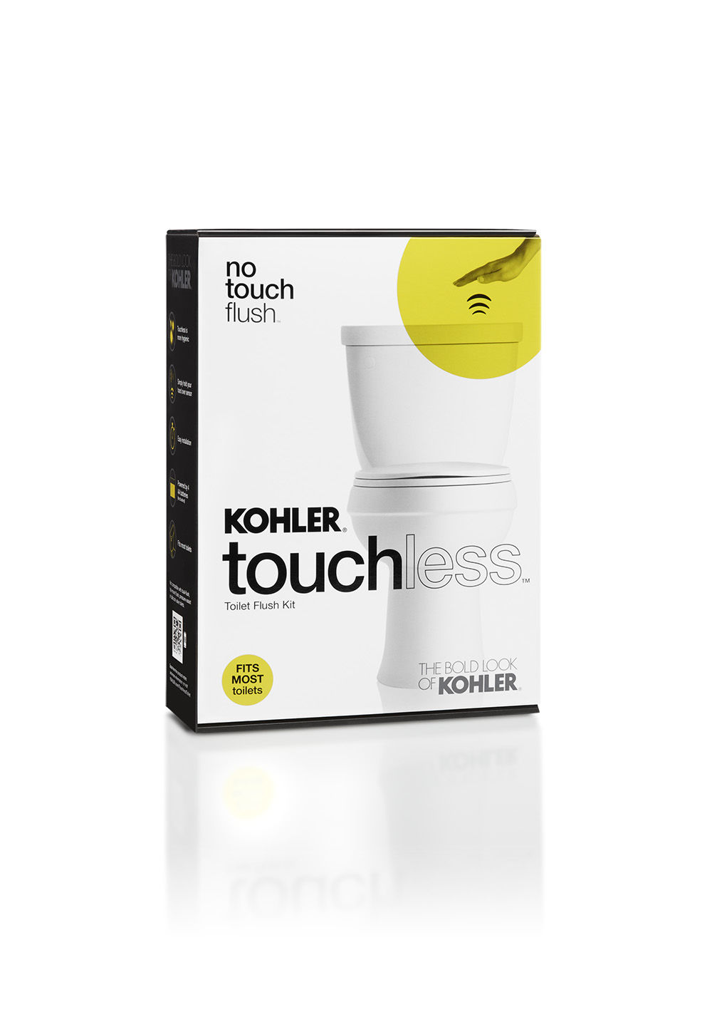 Kohler No Touch flush Touchless Toilet Flush Kit good