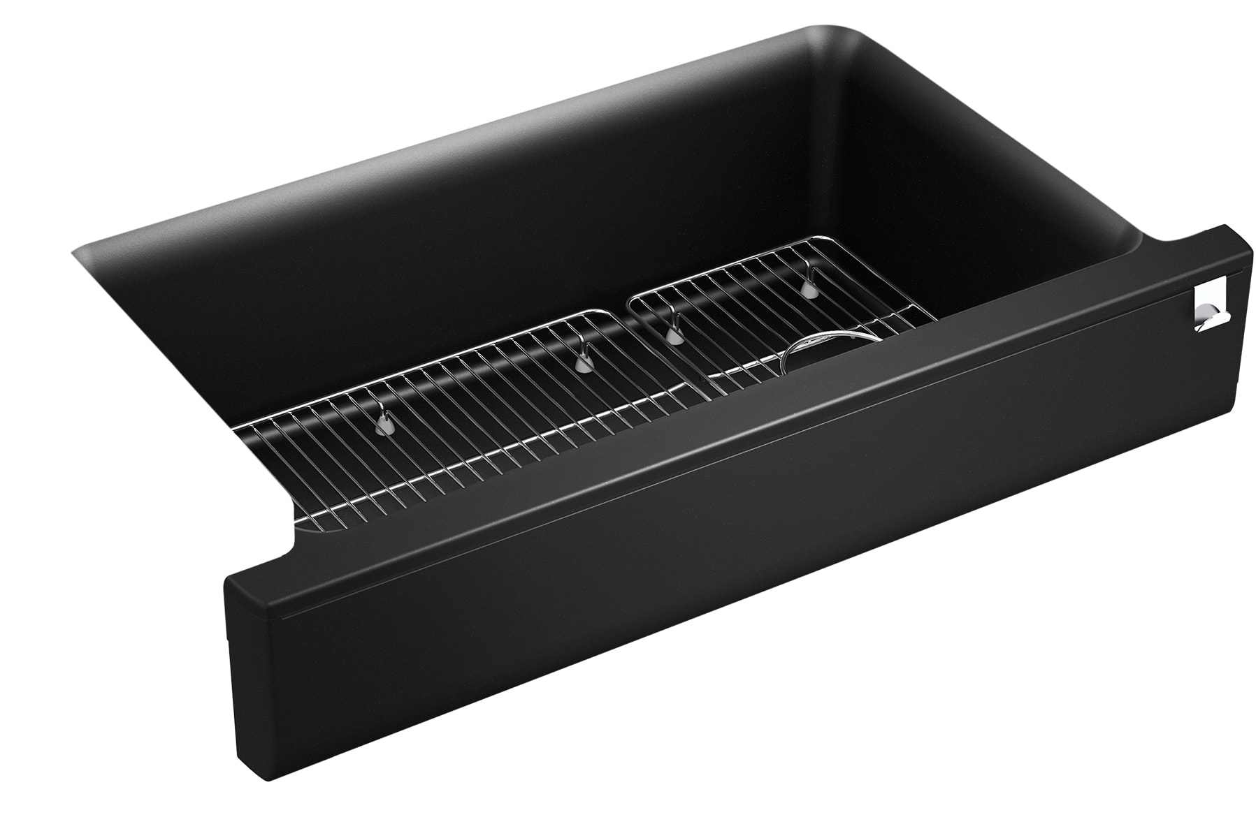 Kohler Charcoal Kitchen Sink Utility Rack