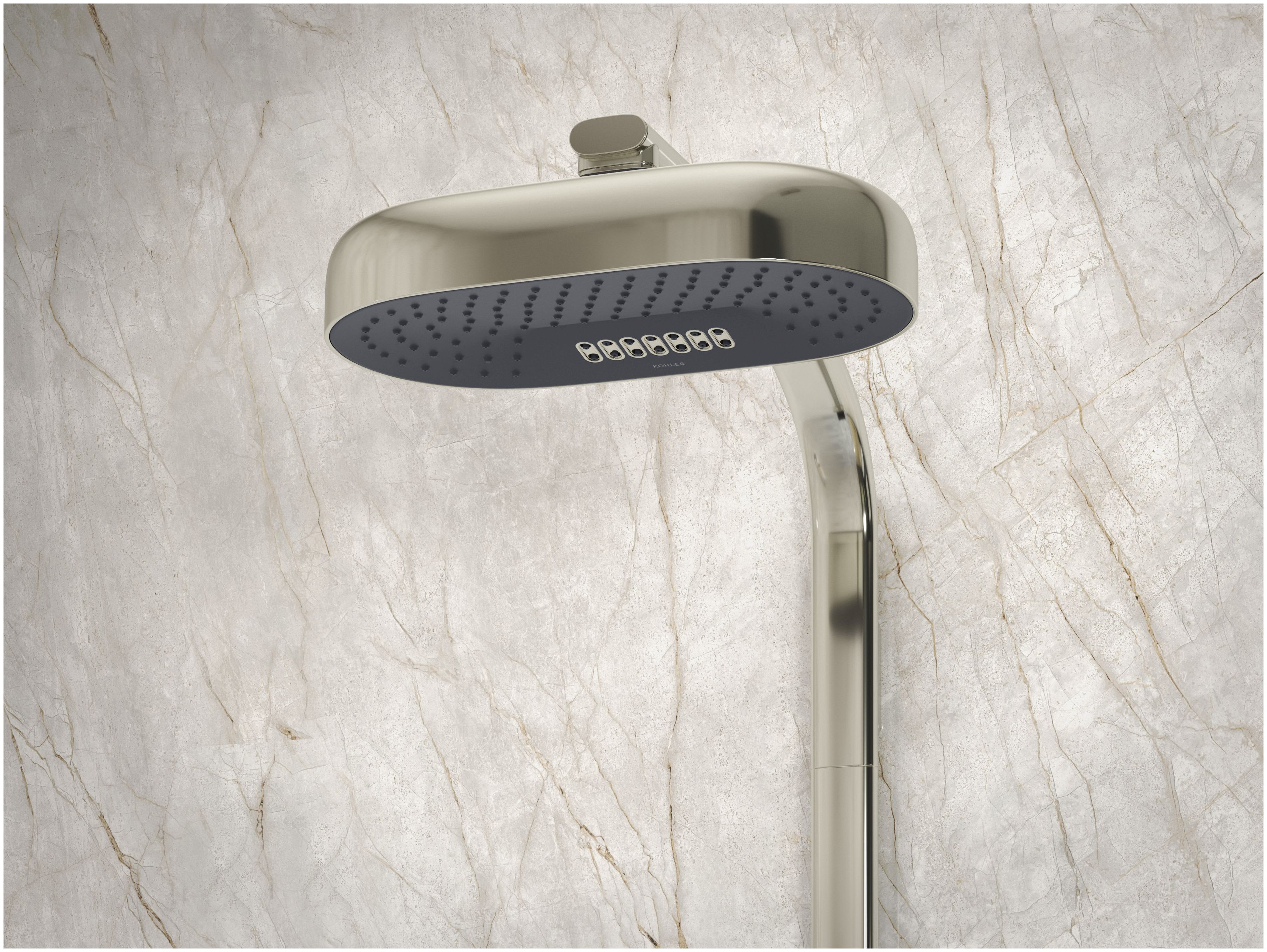 Kohler K-26295-BN Vibrant Brushed Nickel Statement Oblong 14 