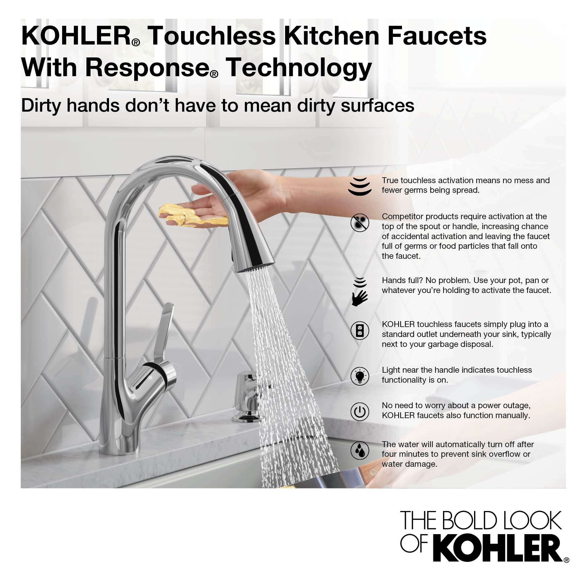 Kohler K 29709 2mb Vibrant Brushed Moderne Brass Artifacts 1 5 Gpm Single Hole Pull Down Kitchen Faucet Faucetdirect Com