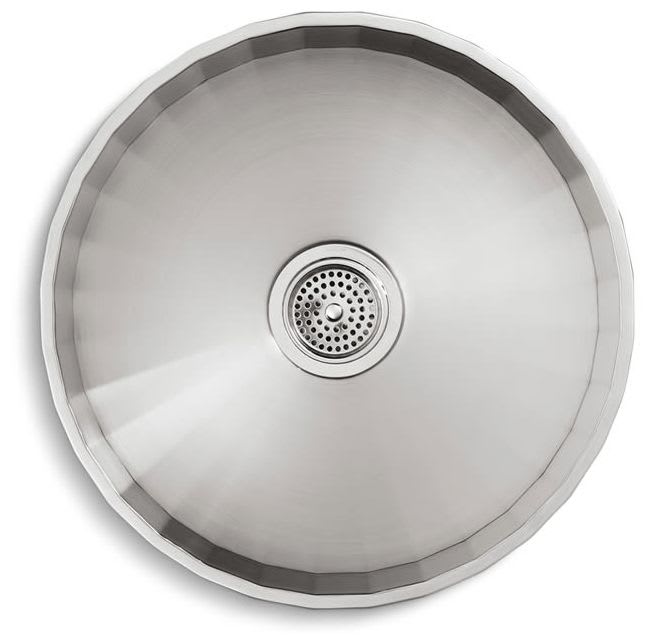 Kohler K-3674-NA Stainless Brinx entertainment sink