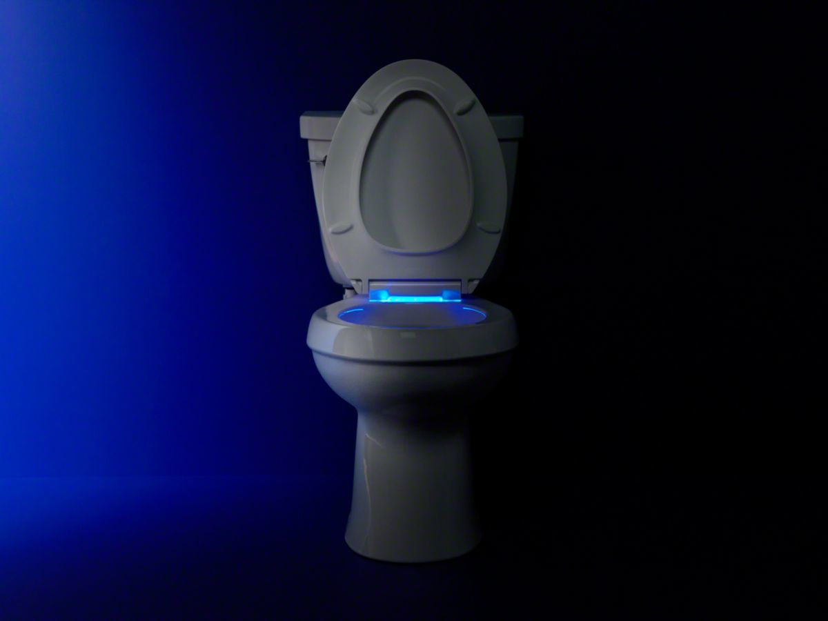 Mexican Sand Kohler K-4888-33 Cachet Nightlight Q3 Elongated Toilet Seat