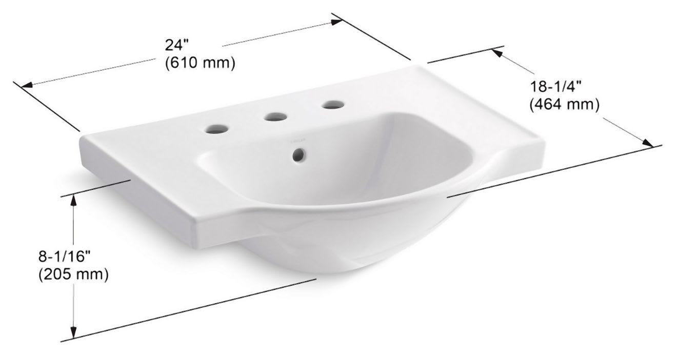 Kohler K-5248-8-47 Almond hot 24