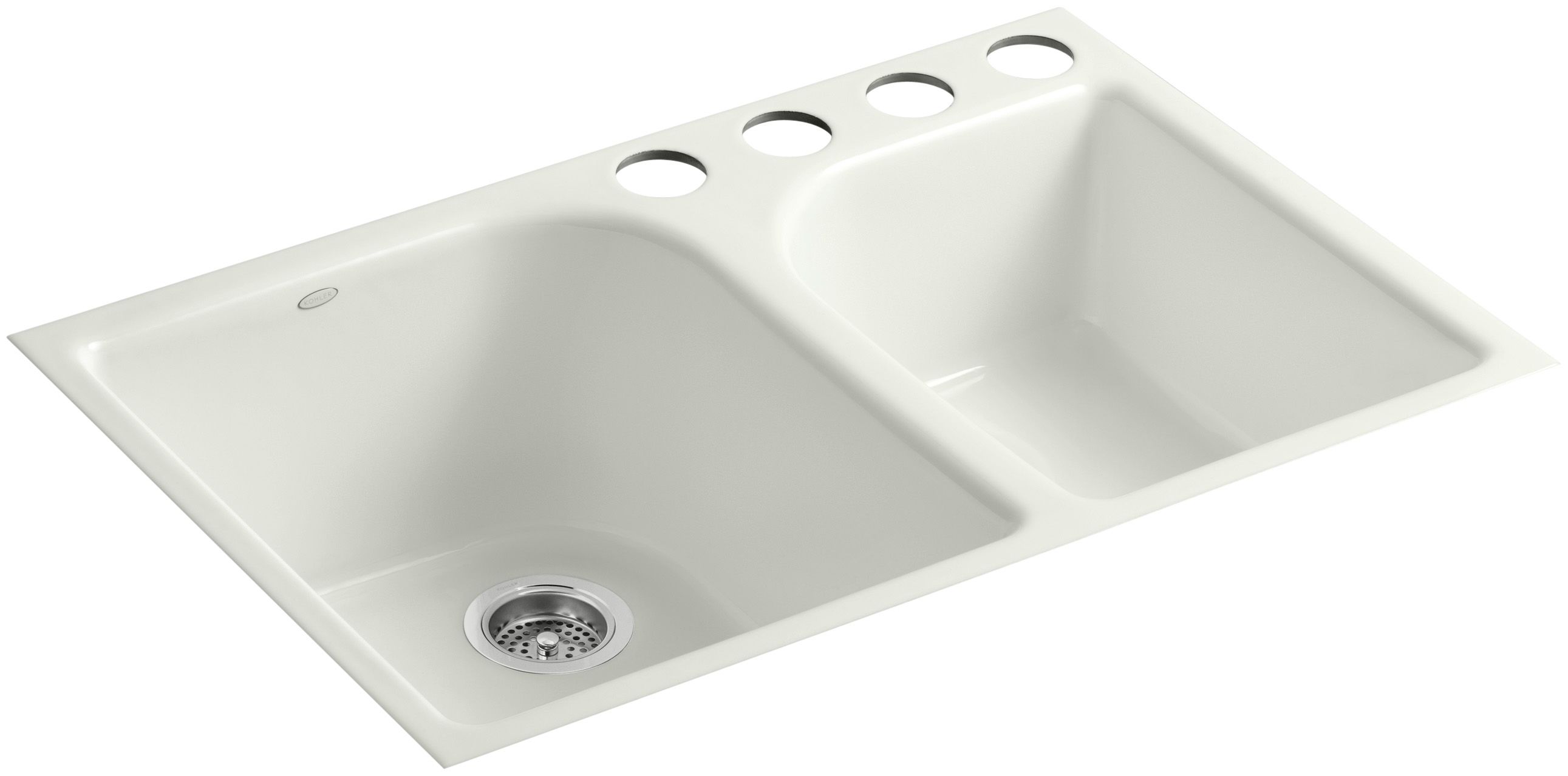 Kohler K 5931 4u Ny Dune Executive Chef 33 Double Basin Under Mount Kohler K 5931 4u Ny