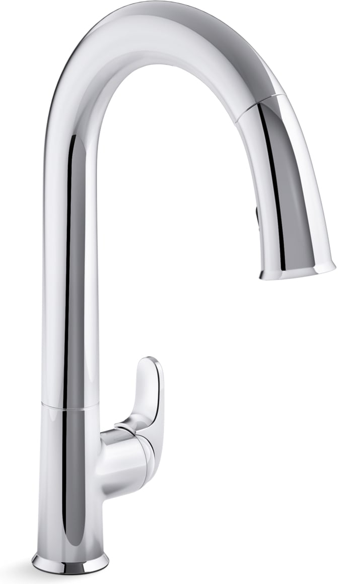 Plumbing & Fixtures KOHLER K72218WBVS Sensate Kitchen Faucet Vibrant