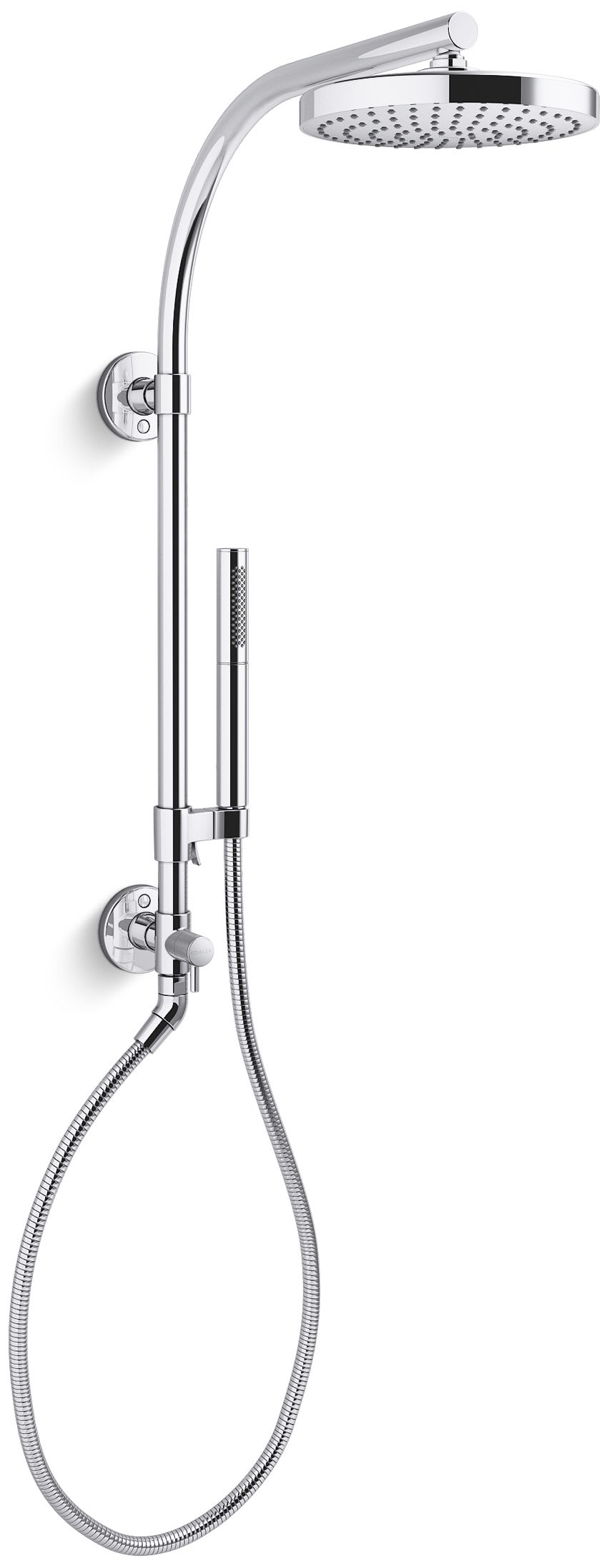 Kohler K-76474-Y-BN Vibrant Brushed Nickel HydroRail-R 2.5