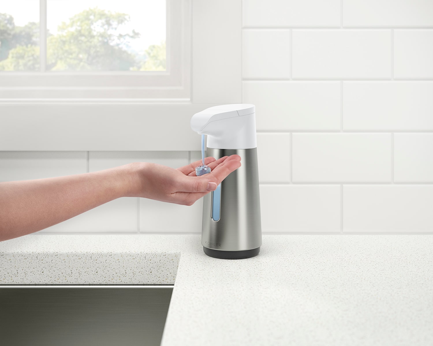 Kohler Touchless Foaming Dish and Hand Soap Dispenser 