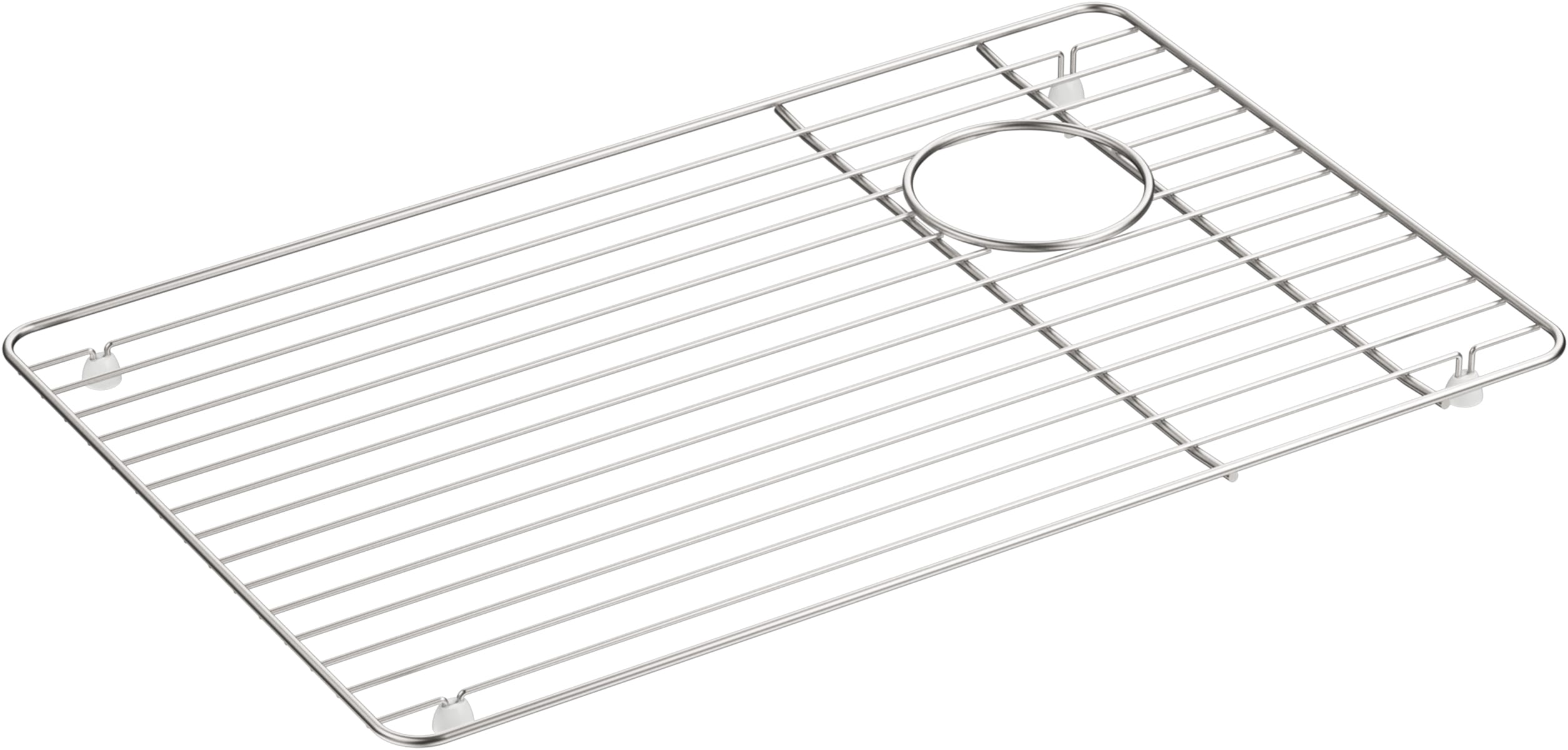 Kohler K-6237-ST Riverby Left-Hand Sink Rack, Stainless Steel