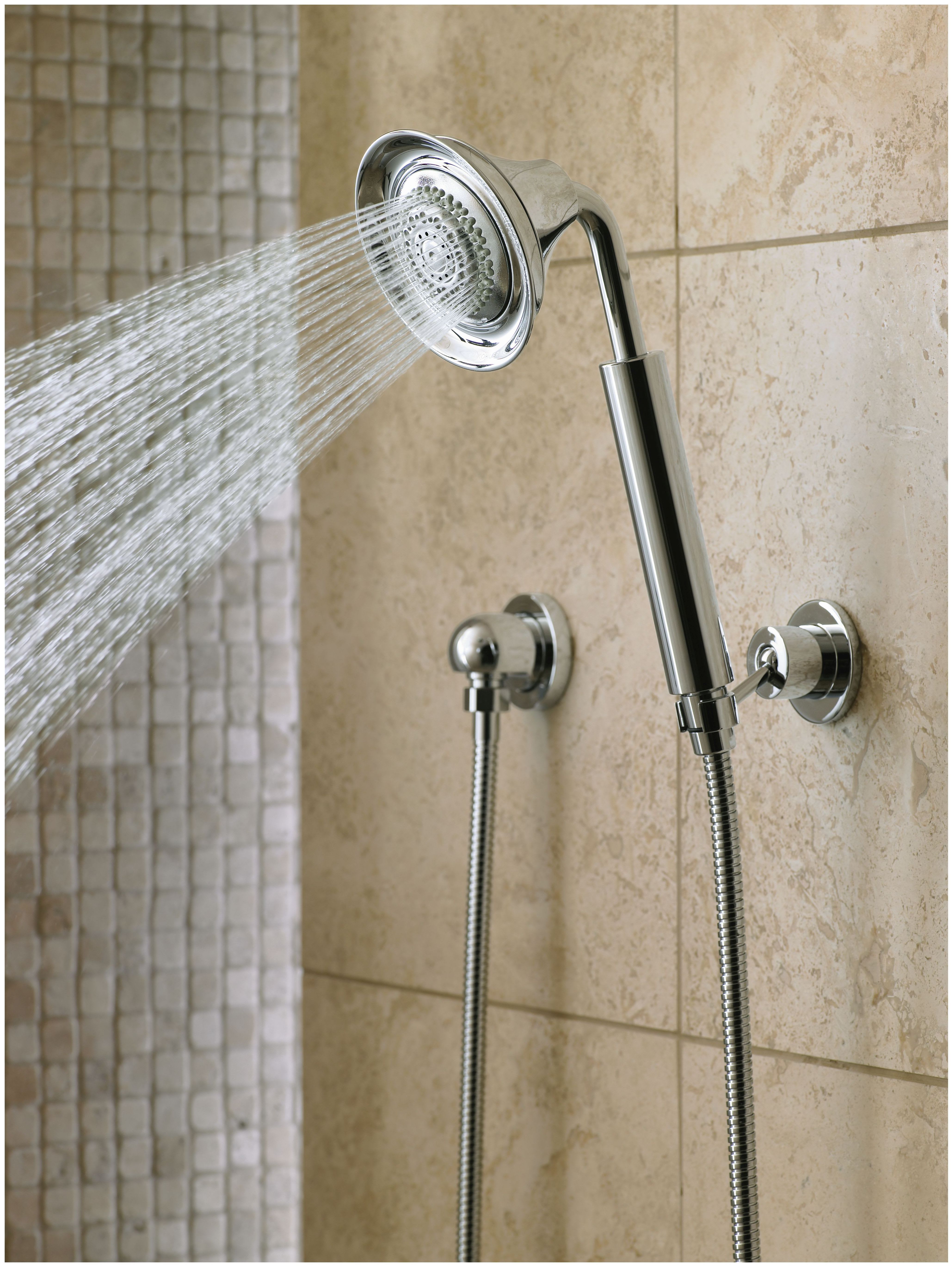 KOHLER #975-CP Purist/Stillness wall Mount Handshower Holder Polished newest Chrome