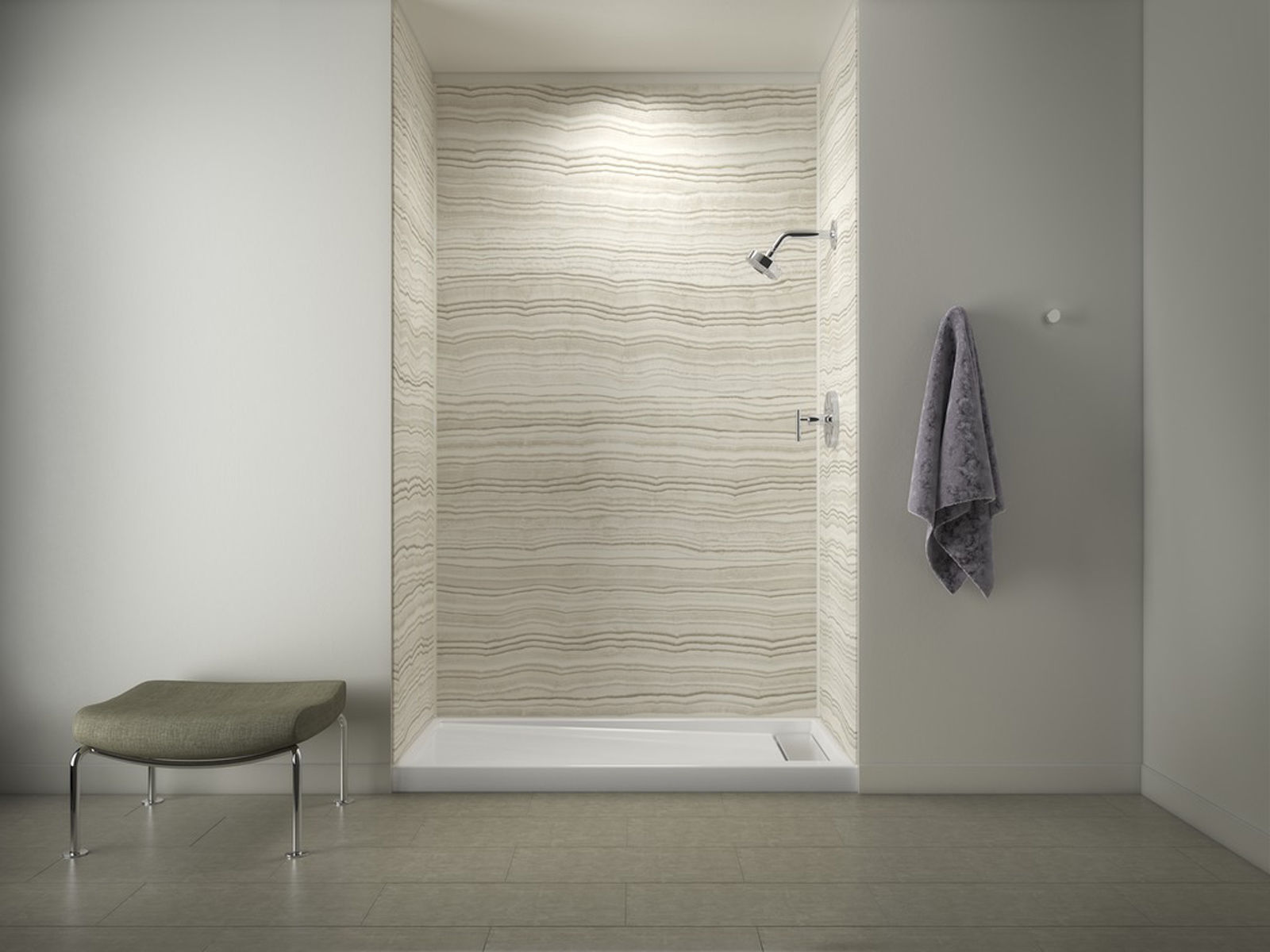 Kohler K-97615/K-9948-W07 VeinCut Dune Choreograph 60