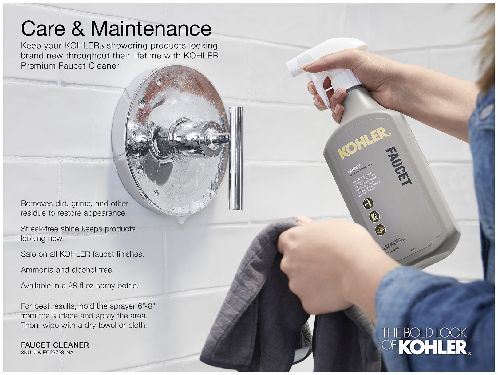 KOHLER T14421-4L-SN Purist bath and shower trim set Vibrant Polished Nickel