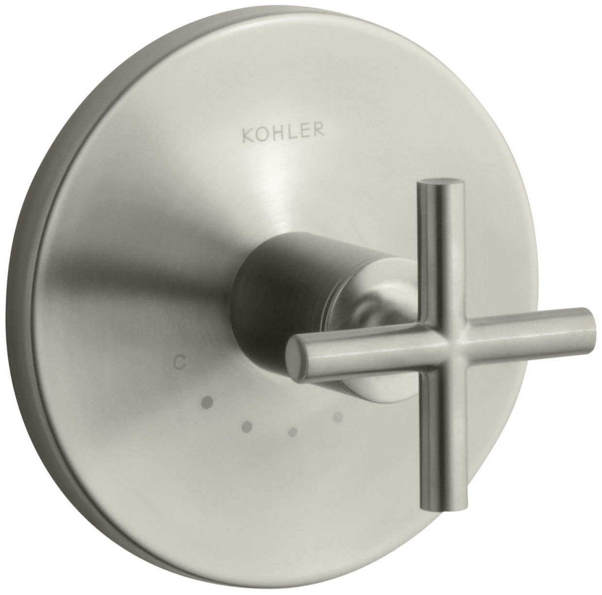 Kohler K-T14488-3-2MB Vibrant Brushed Moderne Brass Purist 