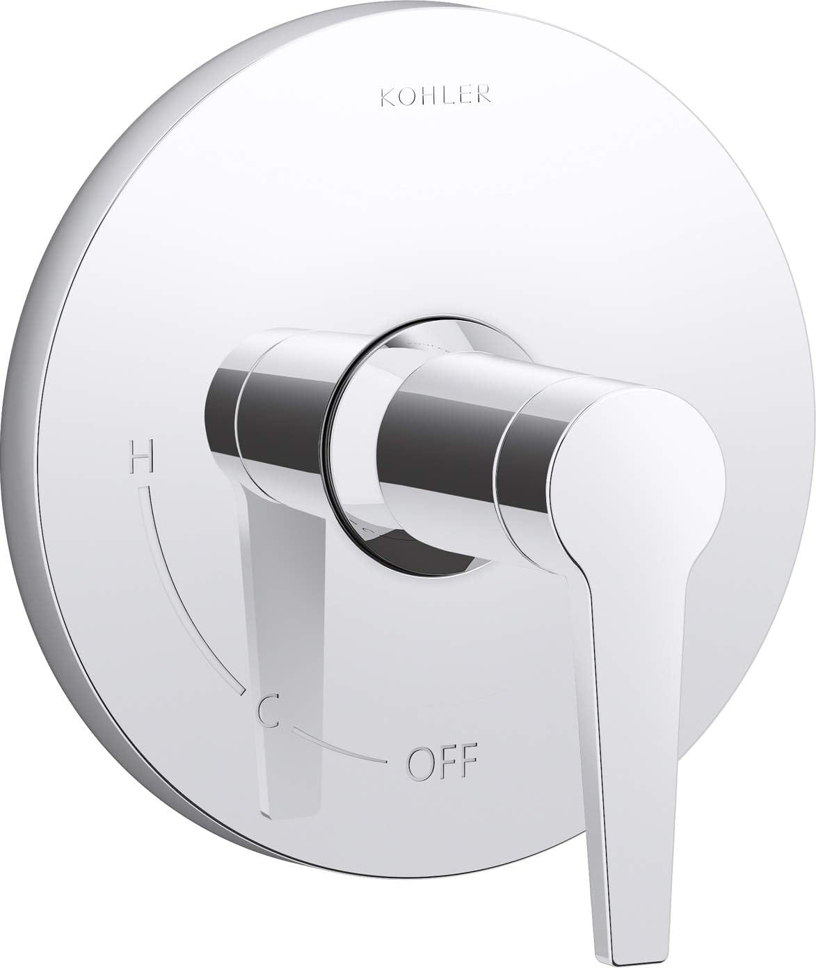 Kohler K-TS74042-4-CP Polished Chrome Hint Function Pressure