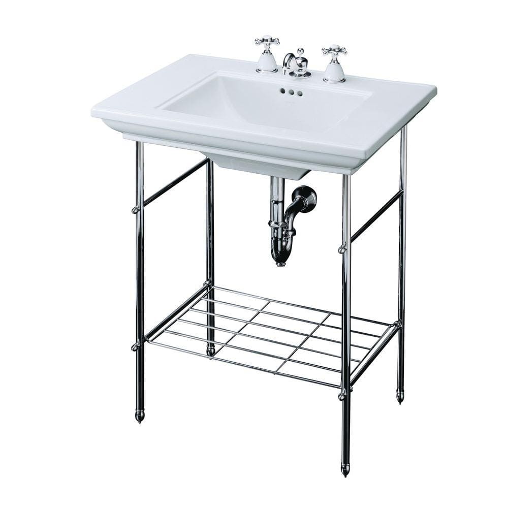 KOHLER Memoirs Console Table Legs in Vibrant Brushed Nickel