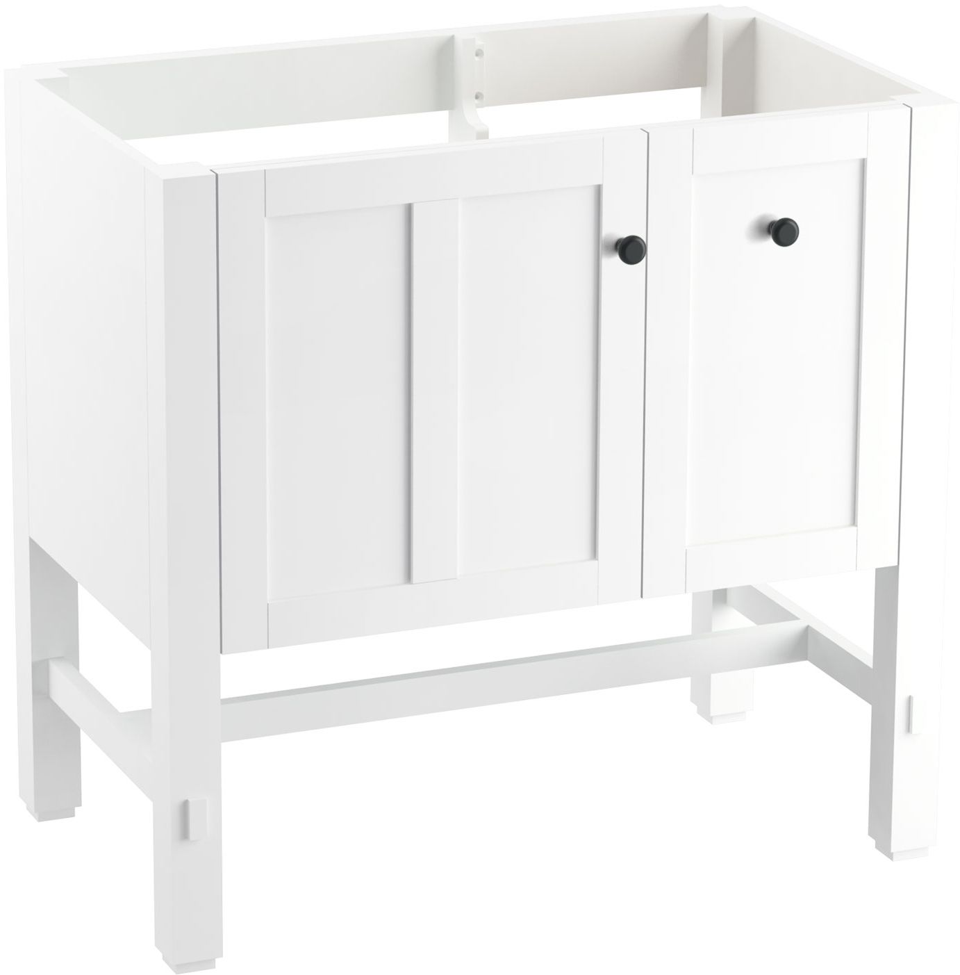 Kohler K 5289 1wa Linen White Tresham 30 Wood Vanity With Slow