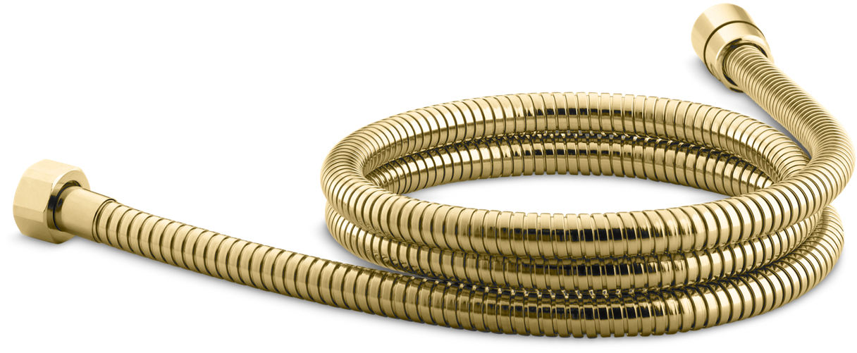 KOHLER MasterShower 72 in. Metal Shower Hose in Vibrant Brushed Moderne Brass