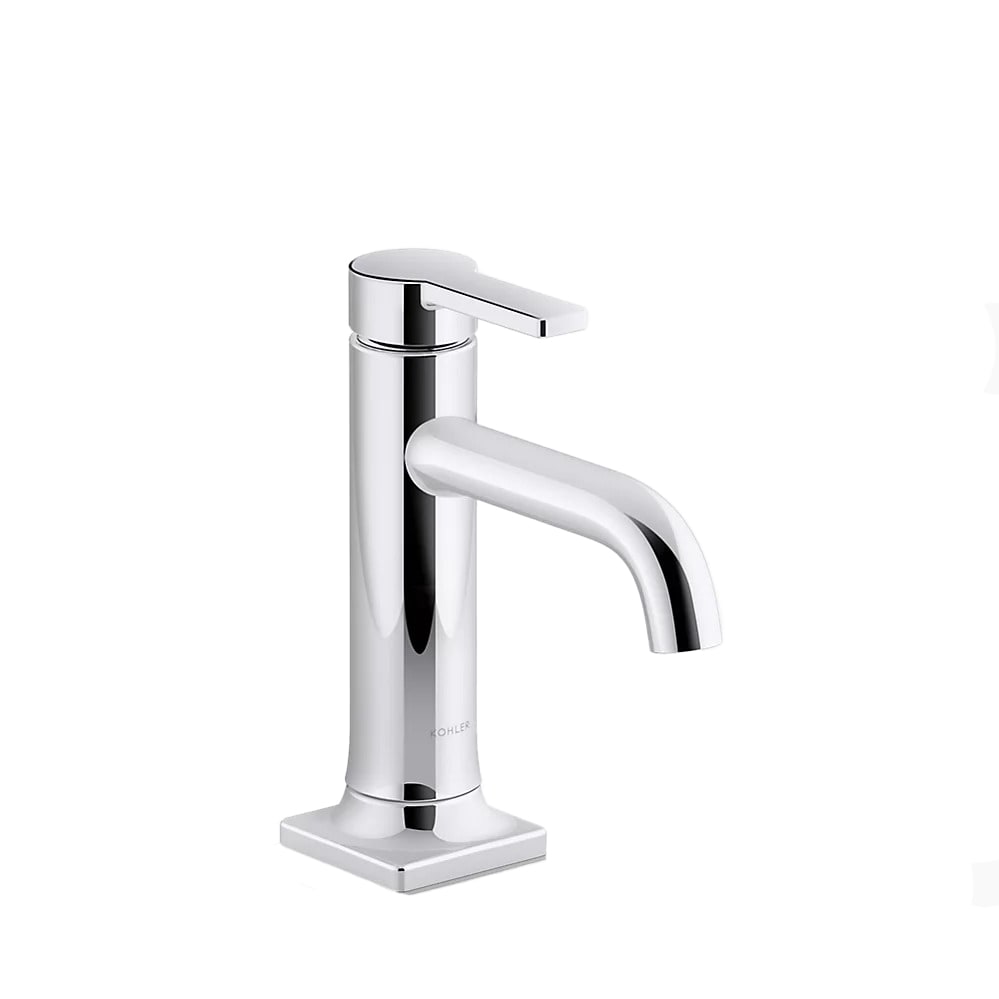 Kohler K 28126 4N CP Polished Chrome Venza 0.5 GPM Single Hole Bathroom Faucet FaucetDirect