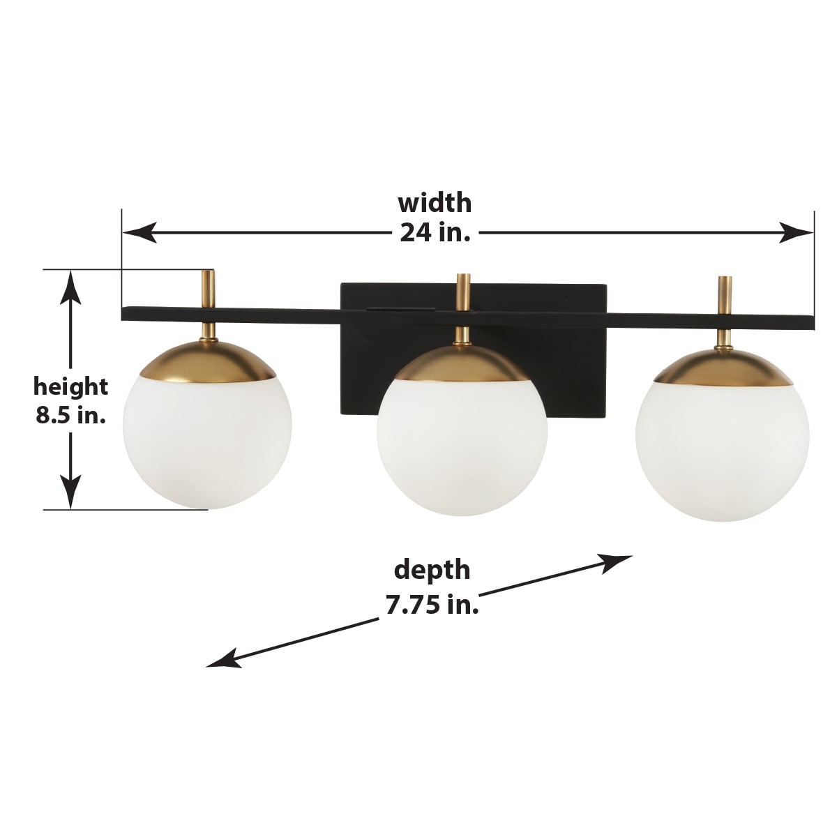 Alluria bathroom vanity light hot sale