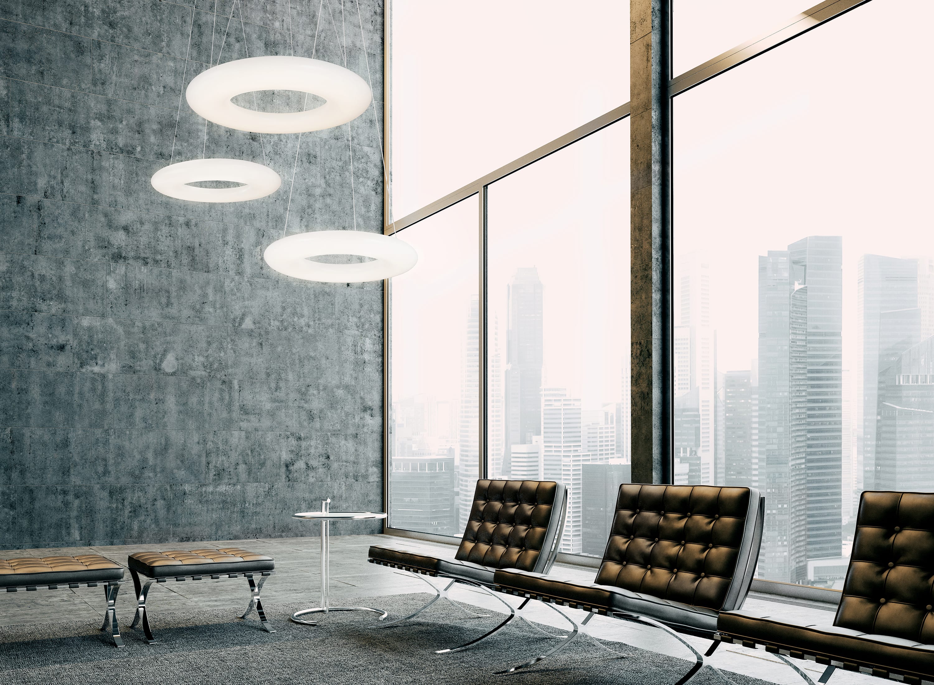 Kuzco Lighting PD80736-UNV-010 White Cumulus 36