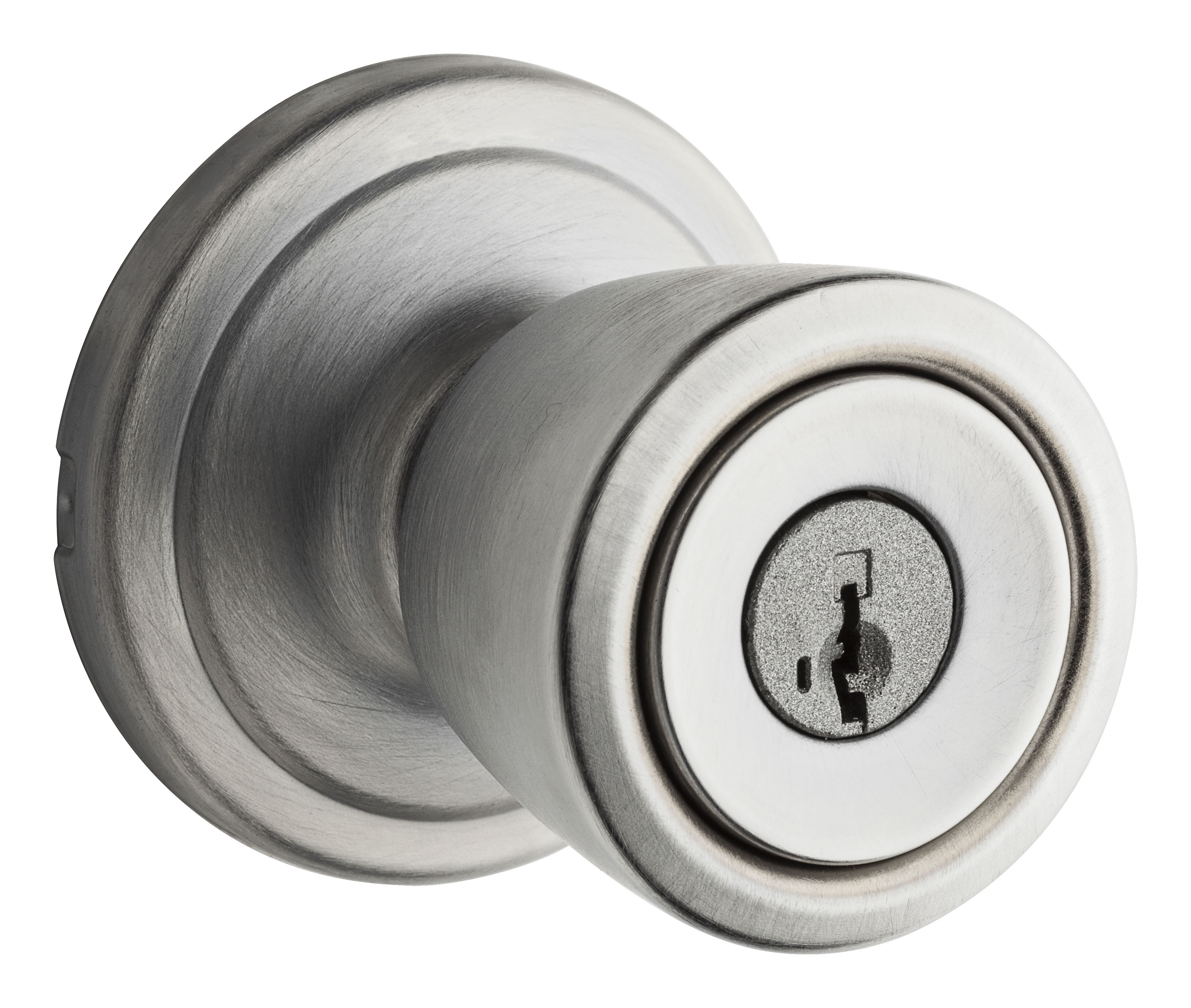 SmartKey,Polished Brass Abbey Anti-Pick Entry Door Lock Details about   Kwikset 740A36ALSCSGS 