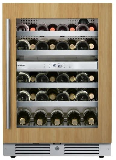 Wine Cooler Stainless Steel Double Wall Insulator for most 750 ml Bottles