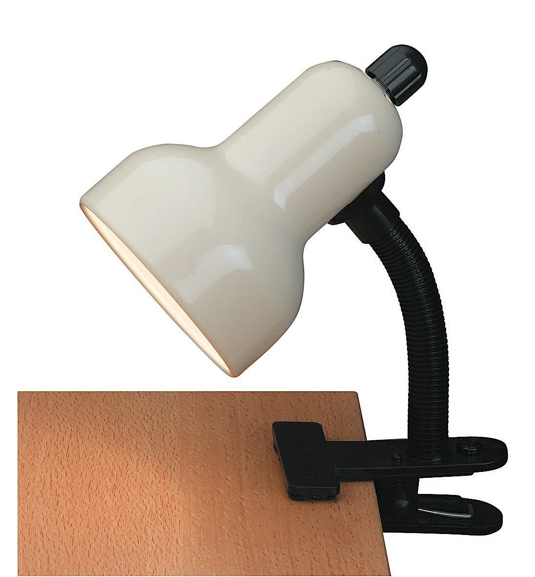 Lite Source LS-111RED Red Clamp On Lamp from the Clip-On