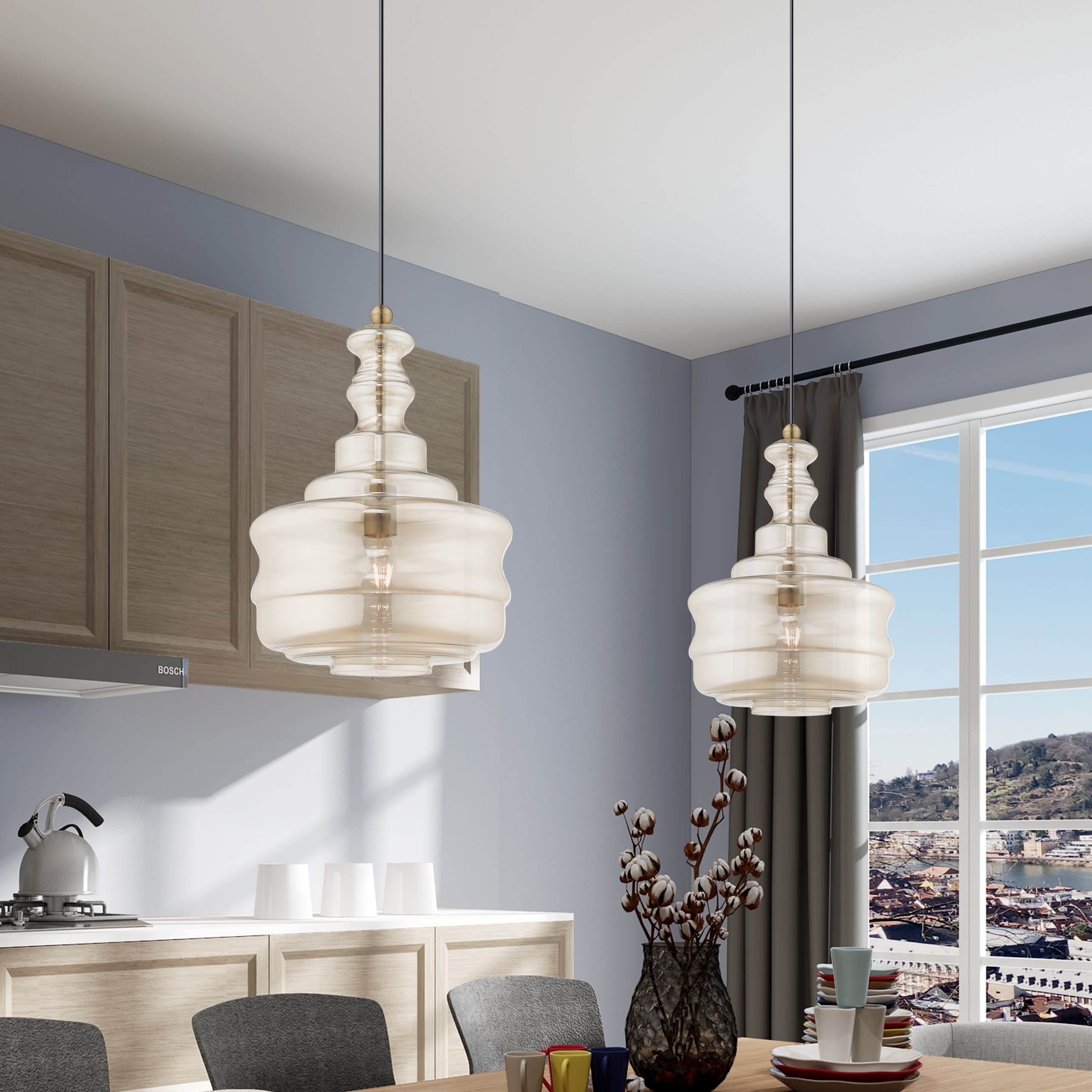 リビングウィル Livex Lighting 41225-92 English Bronze Single Light 13