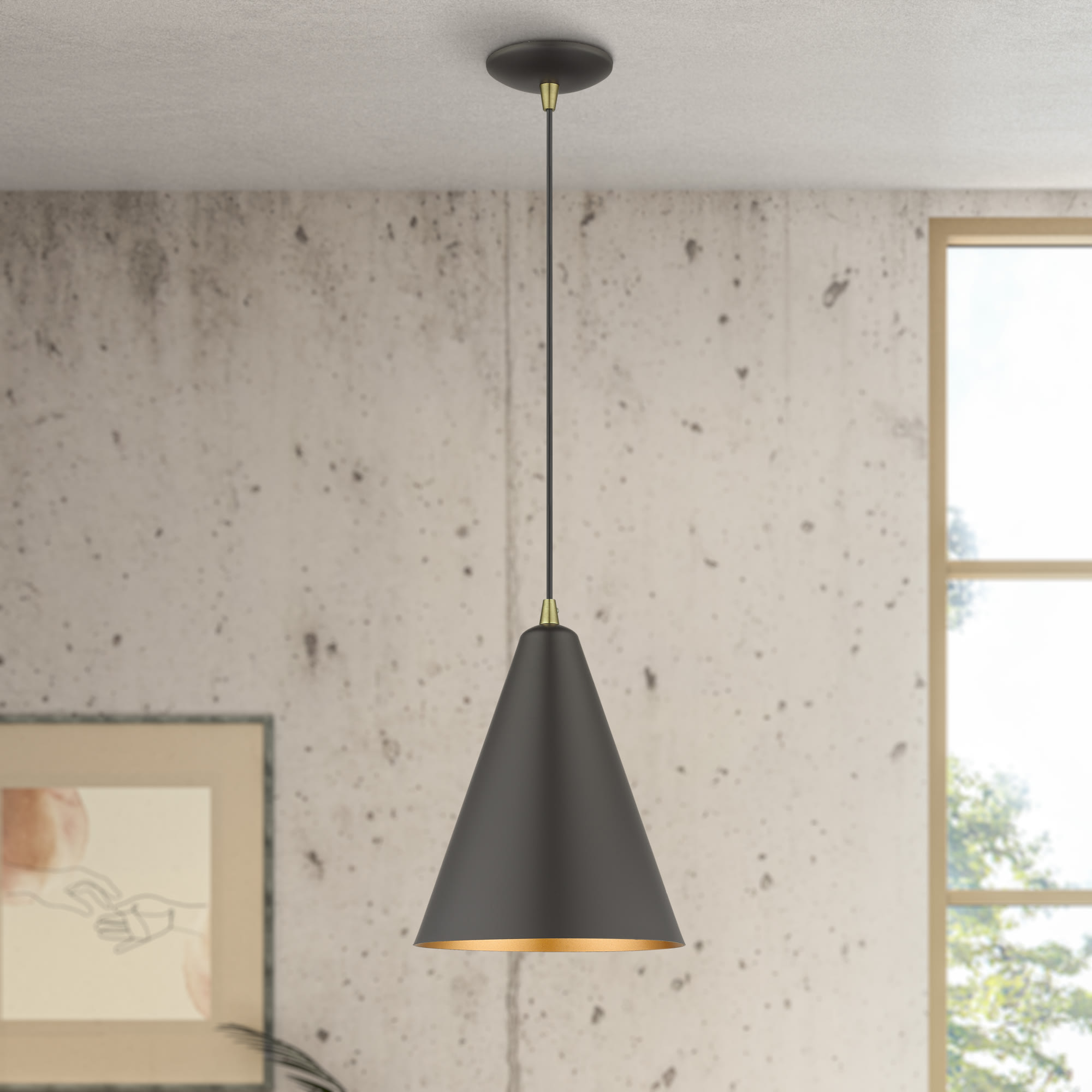Livex Lighting 41492-69 Shiny White / Polished Chrome Dulce