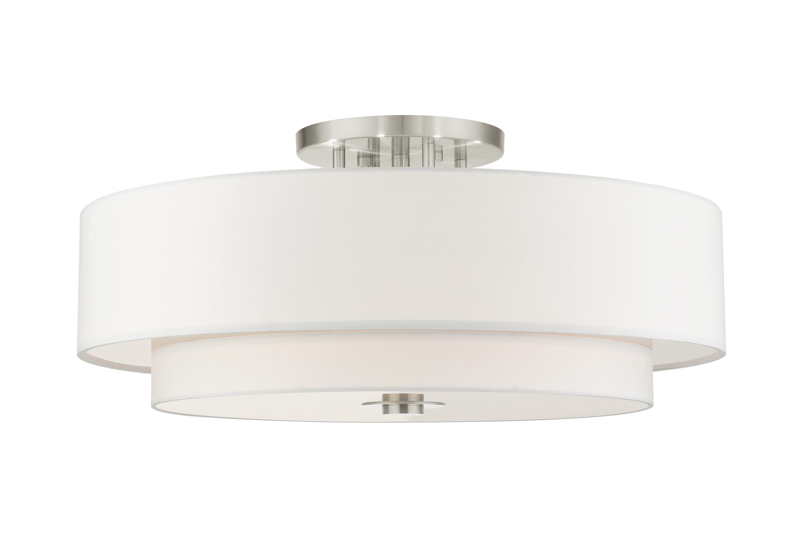 Livex Lighting 45799-91 Brushed Nickel Meridian 6 Light 30