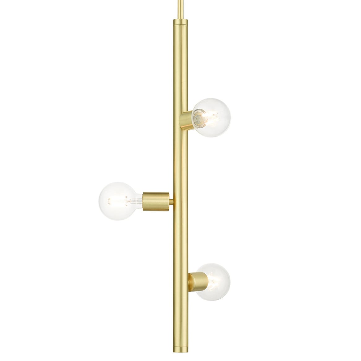 Livex Lighting 45863-91 Brushed Nickel Bannister 3 Light 6