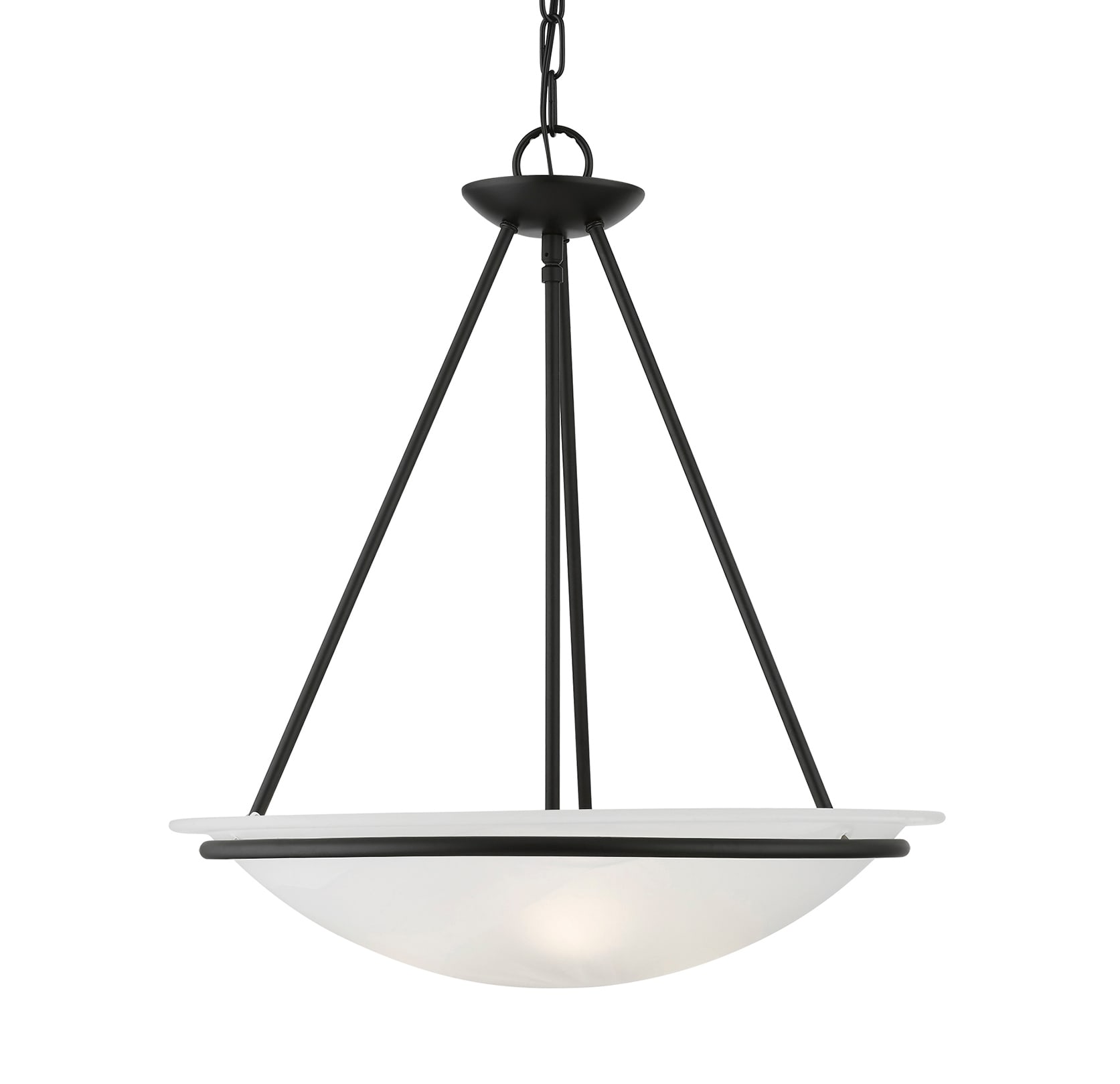 nacha　0324 Livex Lighting 4826-04 Black Newburgh 3 Light 20