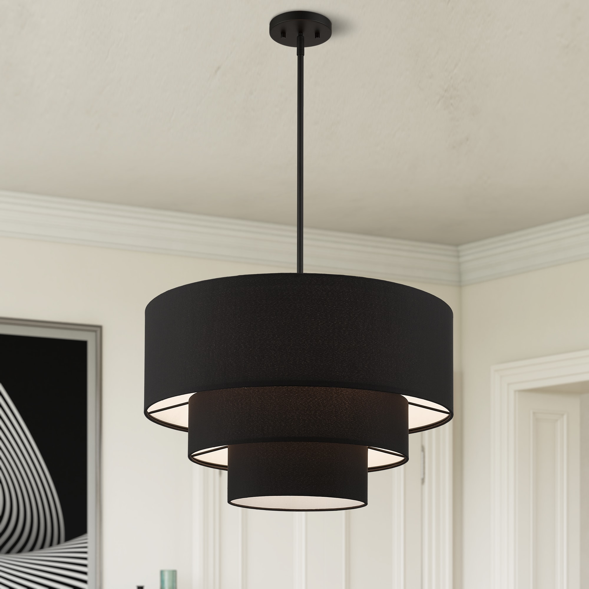 Livex Lighting 50274-04 Black Bainbridge 4 Light 23