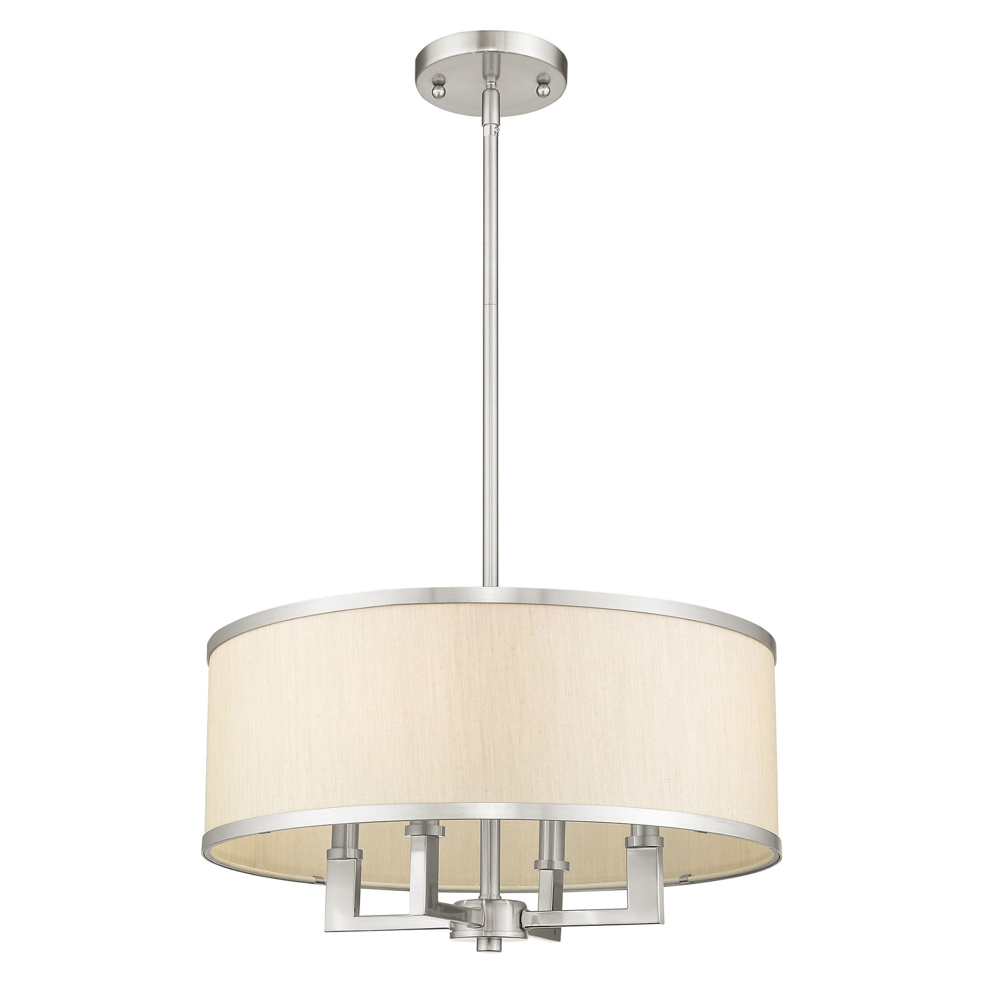 ュニッケル Livex Lighting 6294-91 Park Ridge Brushed Nickel