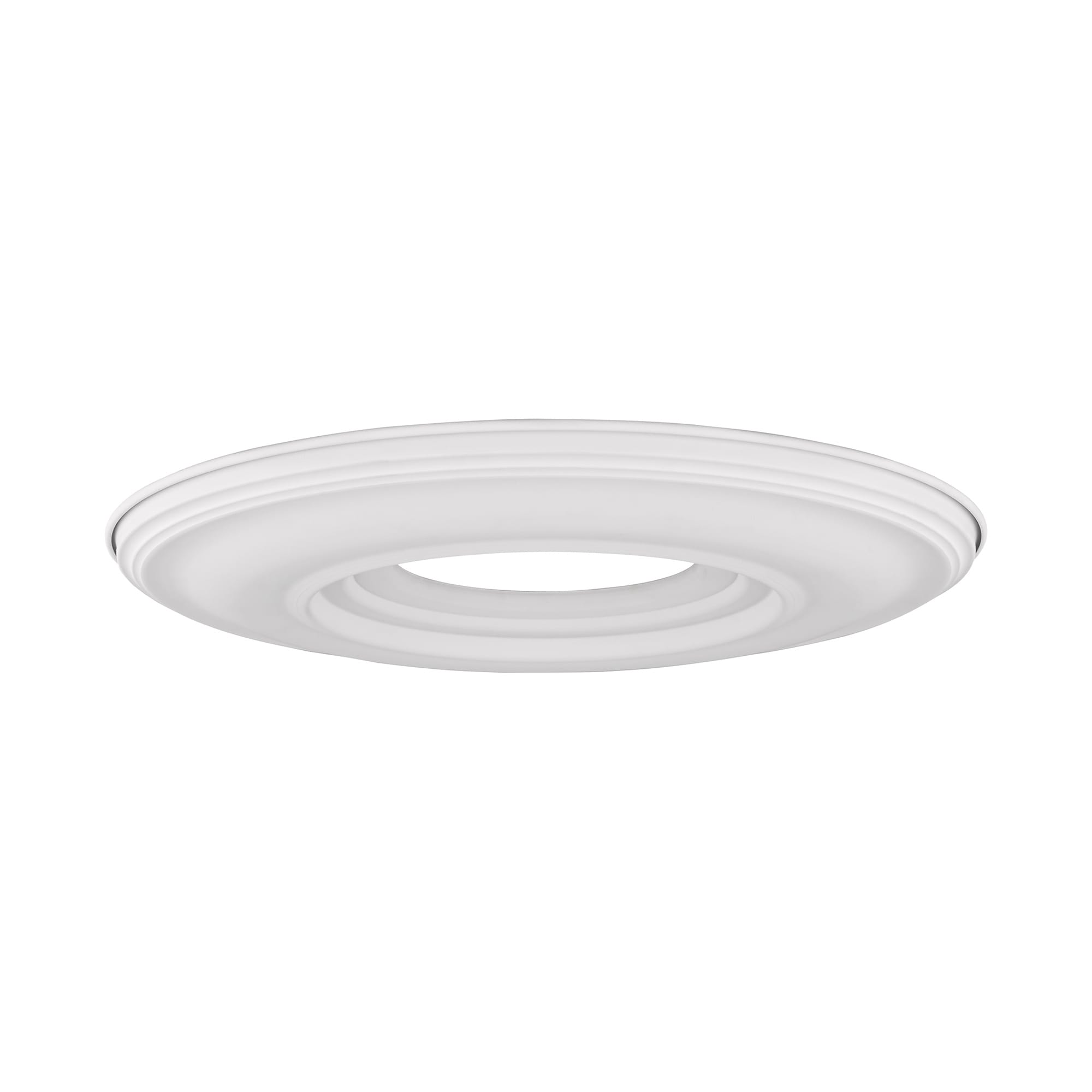 8 Inch Brushed Nickel Ceiling Medallions Shelly Lighting